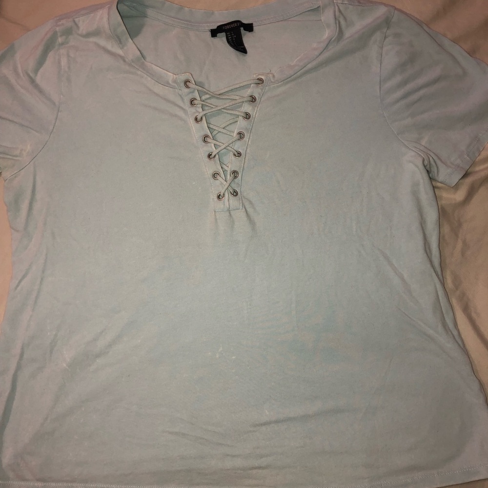 Forever 21 top with criss cross
